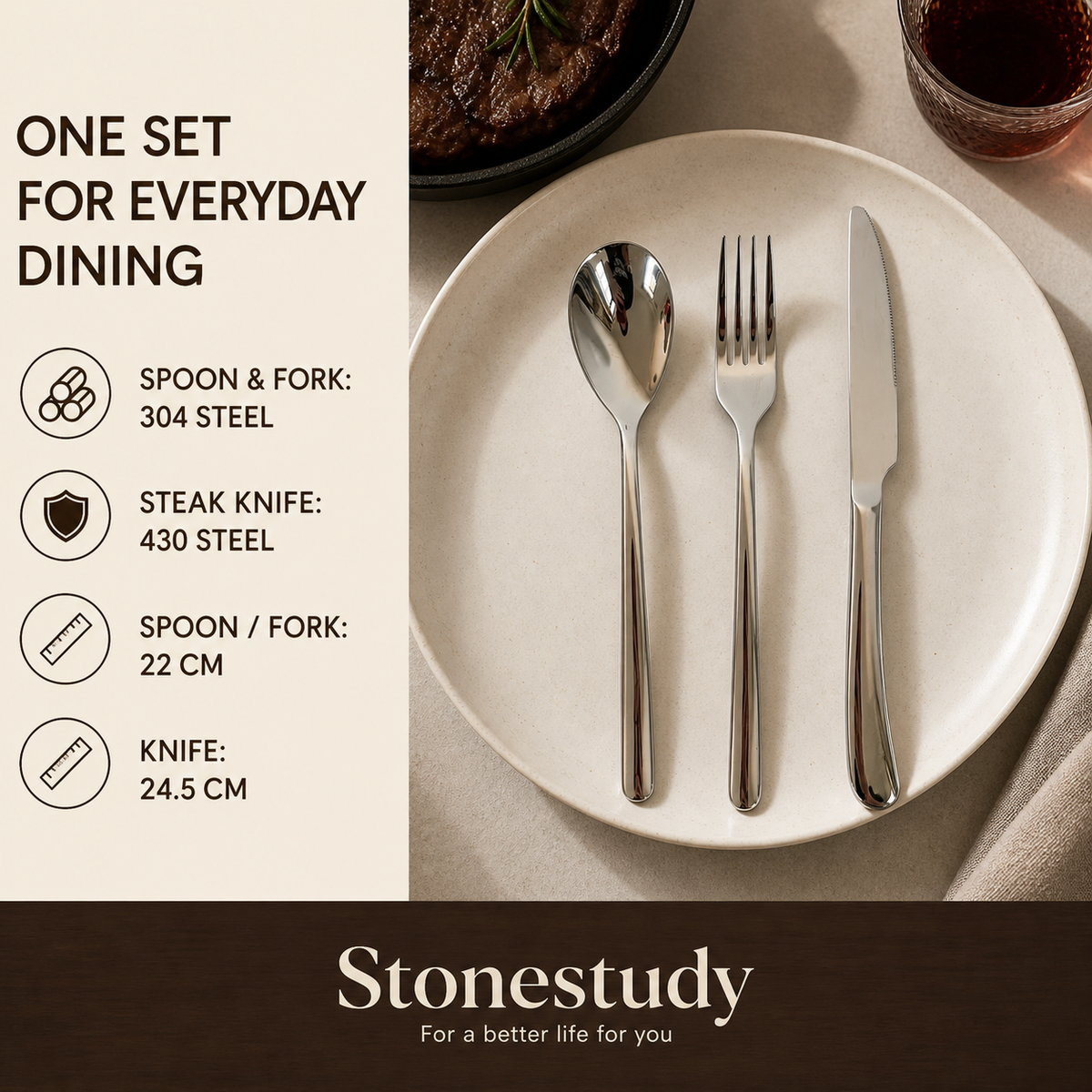 304 spoon fork and steak knife specifications