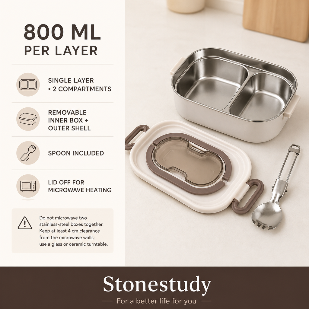 304 stainless steel lunch box specifications and microwave guidance