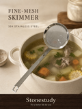 304 stainless steel fine-mesh skimmer