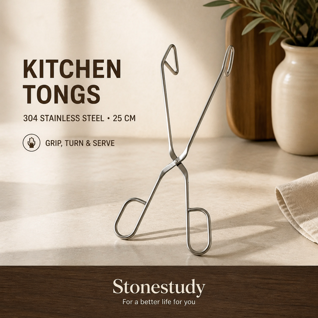 304 Stainless Steel Kitchen Tongs — main product image