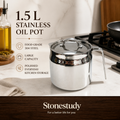 304 stainless 1.5L oil pot hero