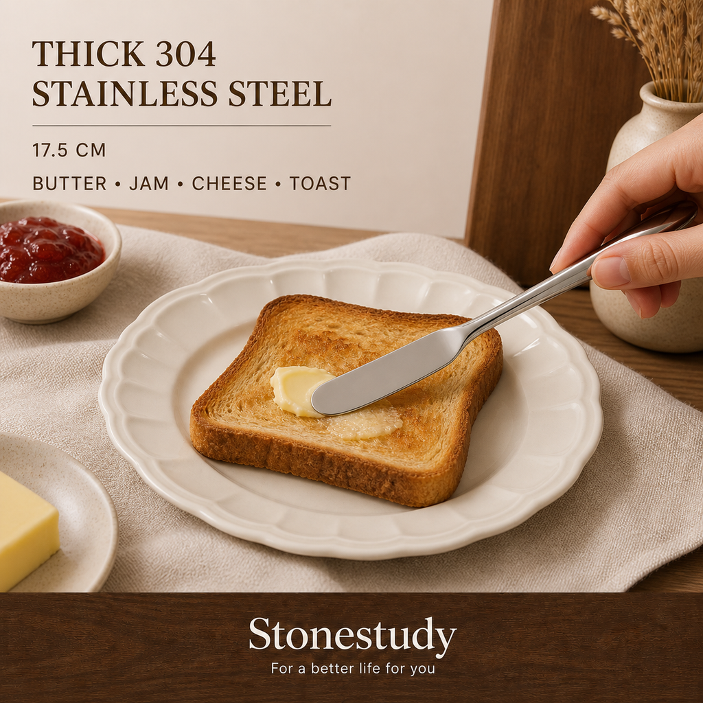 304 stainless steel butter and spread knife hero