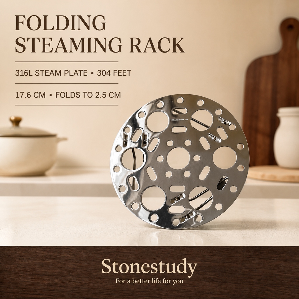 316L Folding Steaming Rack — main product image