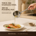 304 stainless steel oil pouring pan hero