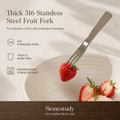 316 stainless steel fruit fork hero
