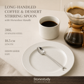 316L long-handled coffee stirring spoon hero