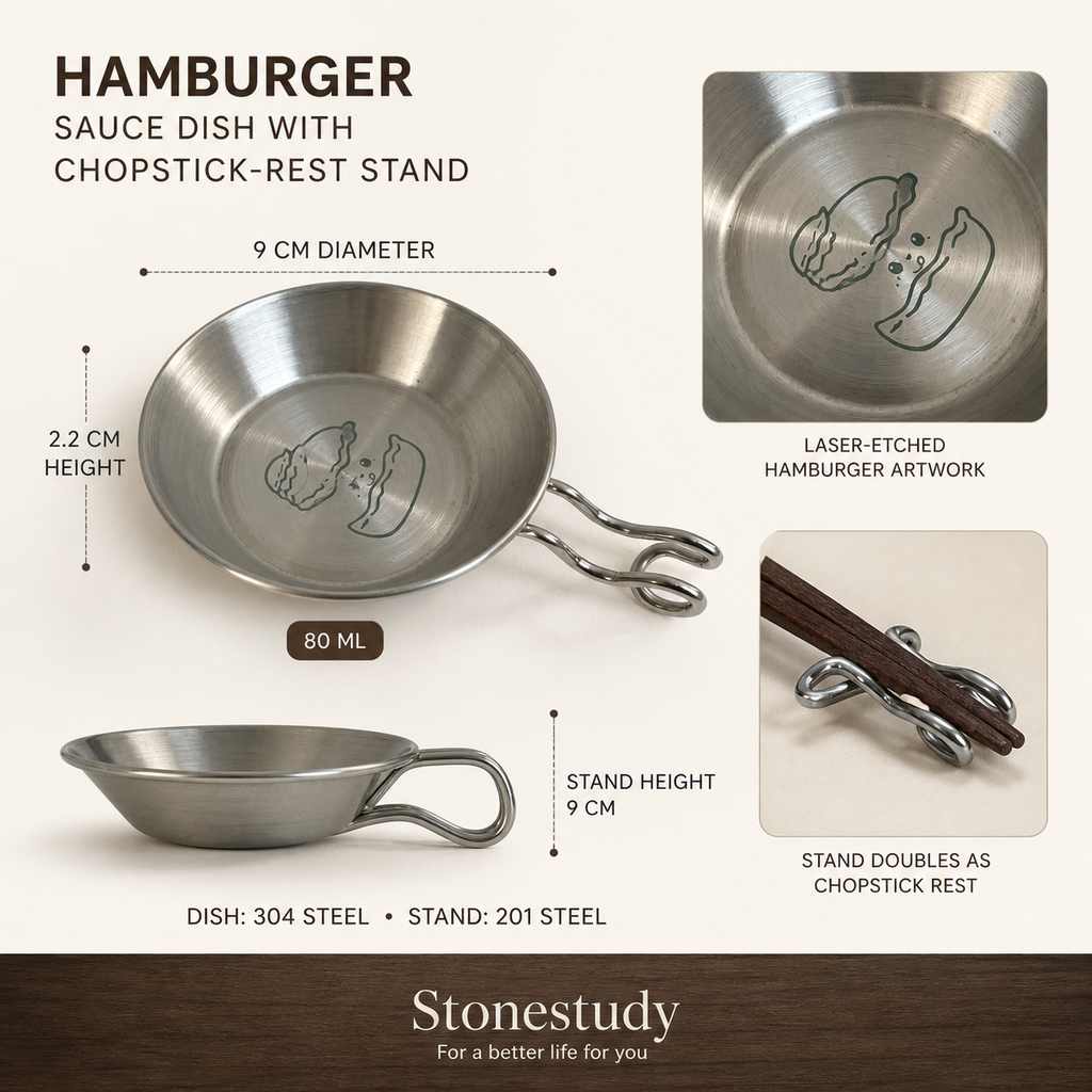 Sauce dish dimensions, materials and usage details