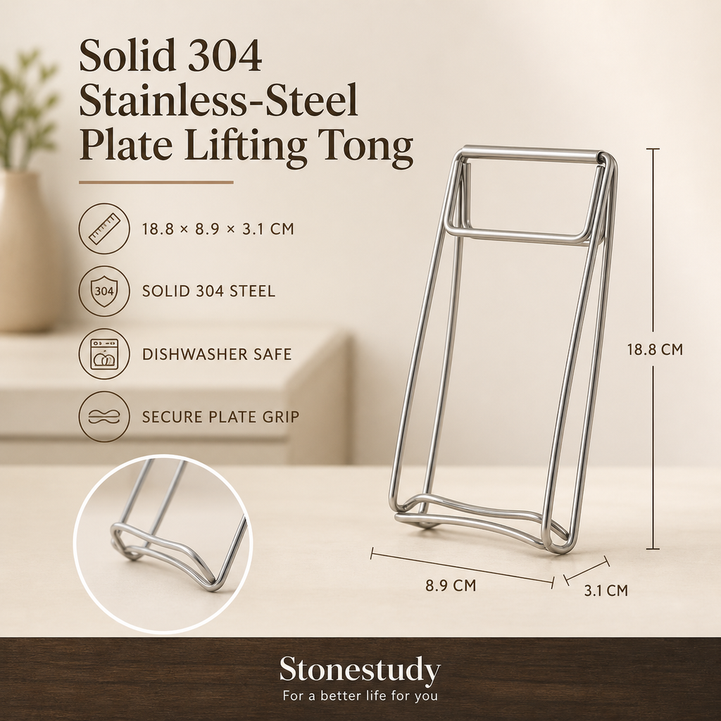 Plate lifting tong dimensions and care details