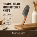 Shark-head mini stainless steel kitchen knife