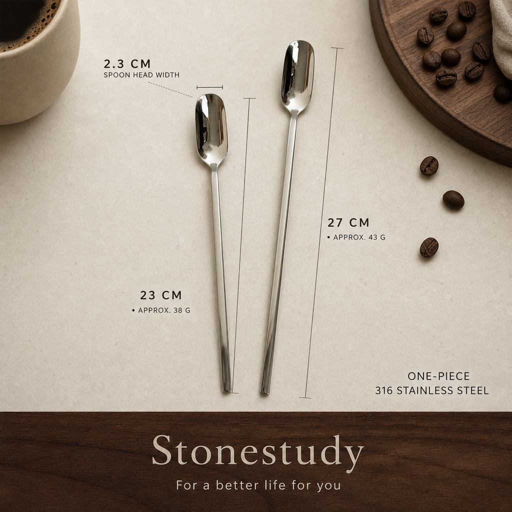 Jam spoon lengths, weight and head width